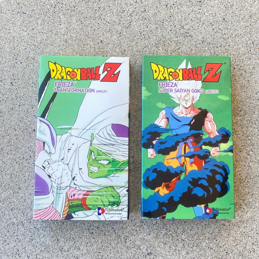 Dragon Ball Z - Frieza: Super Saiyan Goku and Transformation Uncut VHS 1999